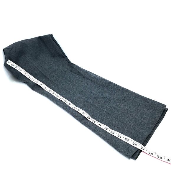Talbots Petites Gray Wool Heritage Mid-Rise Dress Pants Sz 8P - Picture 9 of 13